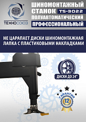 TS-3022 Станок шиномонтажный полуавтомат