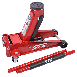 GTE-TH33007 Домкрат подкатной 3т 130-460мм двухпоршневой