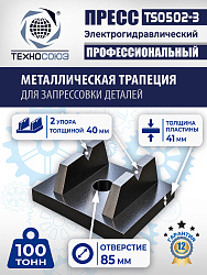 Пресс гидравлический 100 тонн с электроприводом, TS0502-3