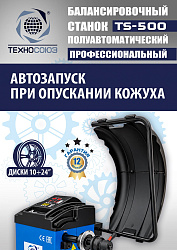 TS-500 Балансировочный станок с лазером